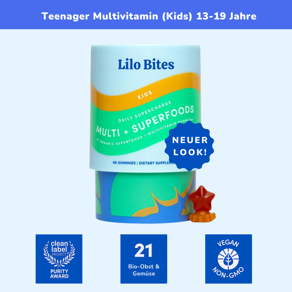 Teenager Multivitamin (Kids 13–19 Jahre)
